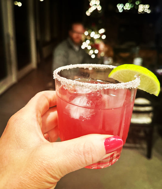 Lavender cranberry Margarita