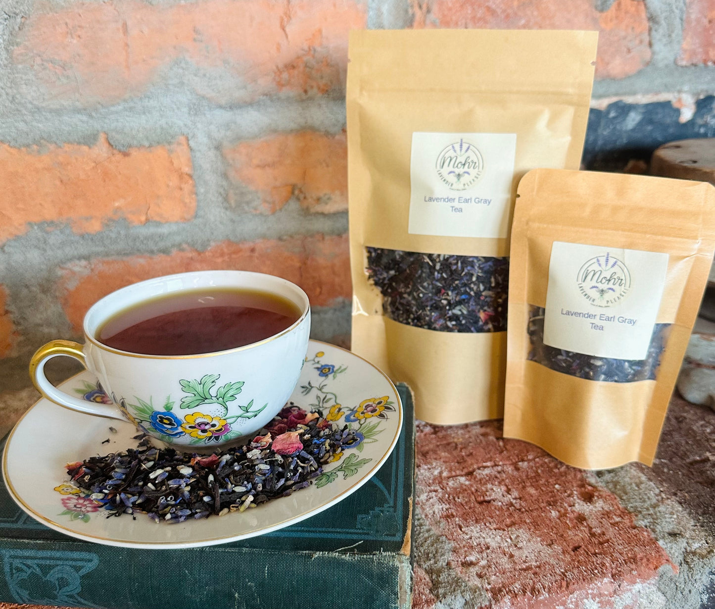 Lavender Earl Gray tea