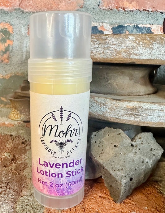Lavender lotion stick